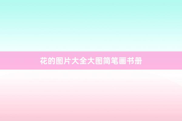花的图片大全大图简笔画书册